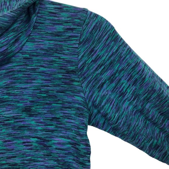 Columbia Activewear Women’s Pullover Hoodie Cotton Poly Long Sleeve Blue Medium - Picture 6 of 8